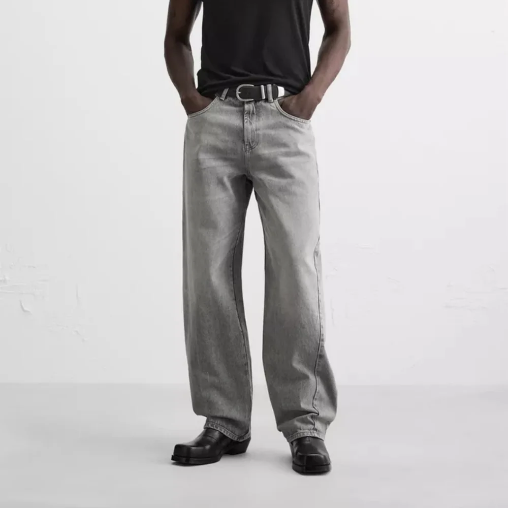 Mens Zara Inditex Baggy Jeans
